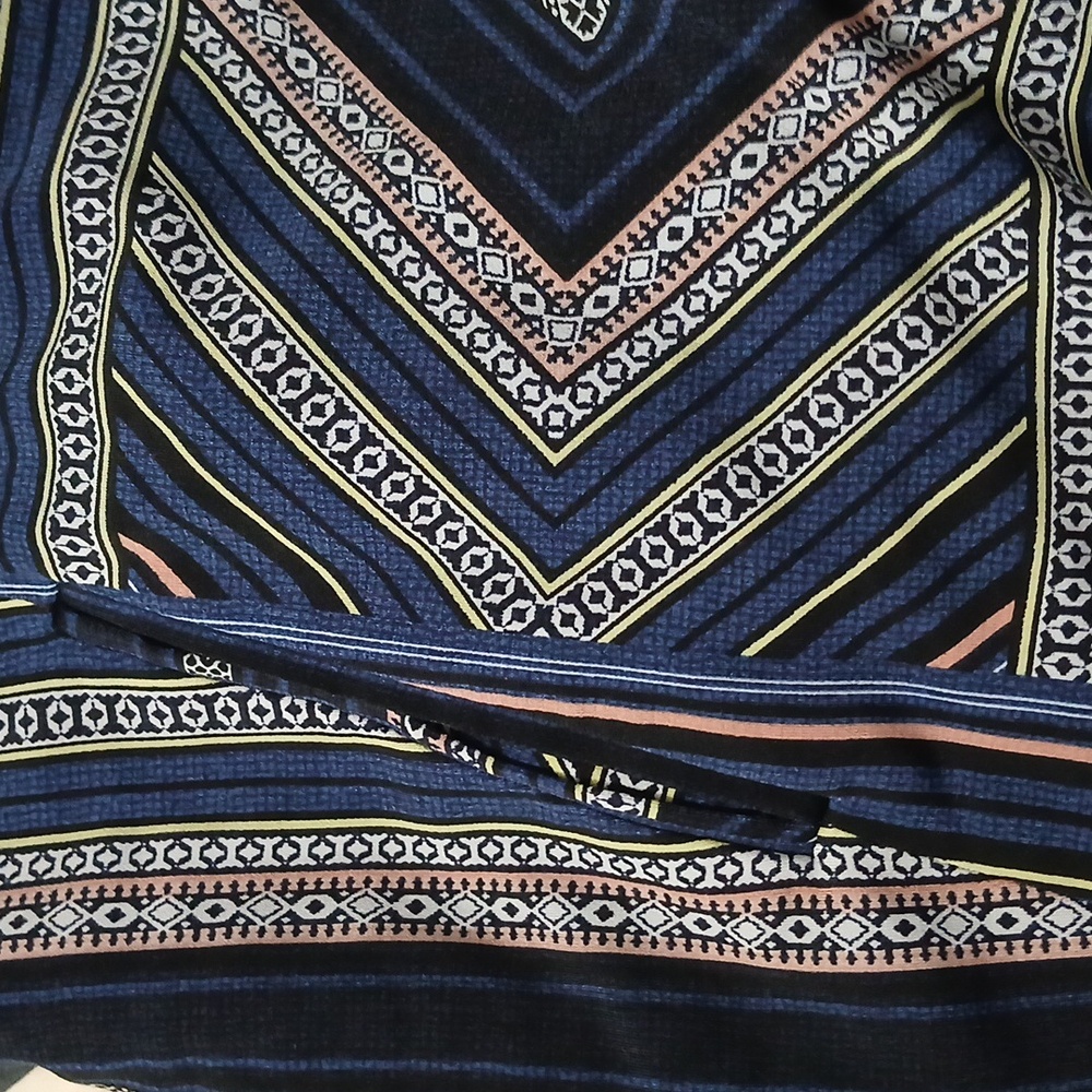 Bcbgeneration Jacket Multicolor Tribal Size Medium - image 7